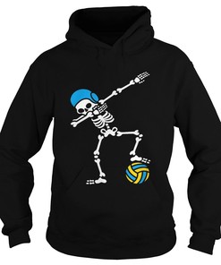 Nice Dab Dabbing Skeleton Water Polo Halloween Swim Shirt All Over Print Shirt T-shirt