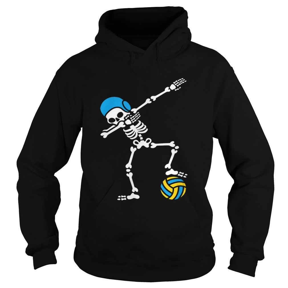 Nice Dab Dabbing Skeleton Water Polo Halloween Swim Shirt All Over Print Shirt T-shirt