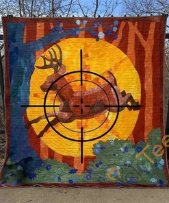 Nice Shoot Quilt Blanket Bedding Set