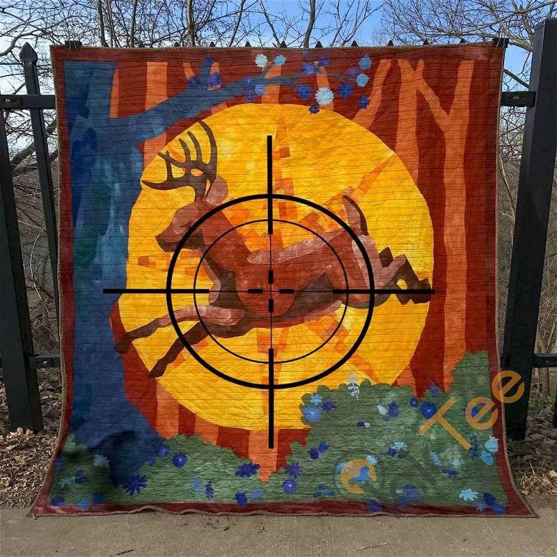 Nice Shoot Quilt Blanket Bedding Set