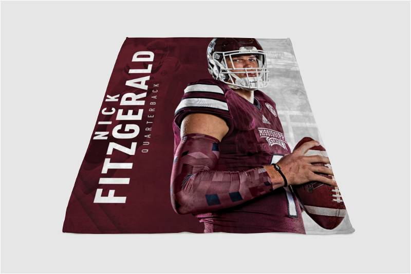 Nick Fitzgerald Sherpa Fleece Blanket Gifts for Family, for Couple