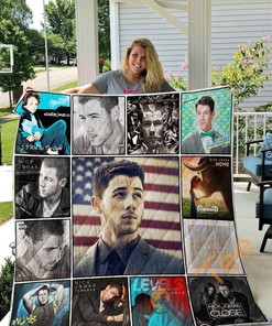Nick Jonas Quilt Blanket Bedding Set