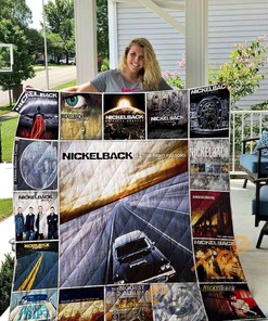 Nickelback Band Themed Quilt Blanket Bedding Set