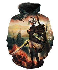 Nier: Automata Japanese Nier Hoodie 3D