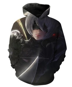 Nier Sword Video Game Hoodie 3D