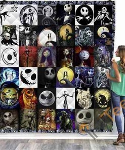 Nightmare Before Christmas Blanket G Quilt