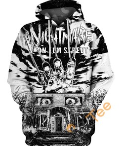 Nightmare On Elm Street Hoodie 3D