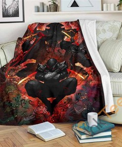 Ninja Sherpa Fleece Blanket Gifts for Family, for Couple