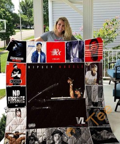 Nipsey Hussle Quilt Blanket Bedding Set