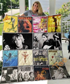 Nirvana Band Quilt Blanket Bedding Set