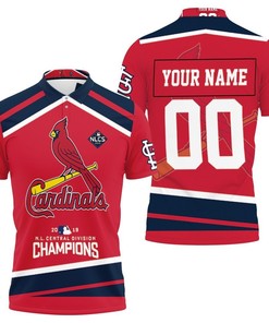 Nl Central Champions St Louis Cardinals 3d Personalized 1 Polo Shirt All Over Print Shirt 3d T-shirt