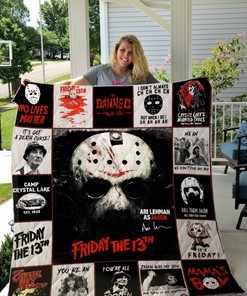 No Lives Matter Friday The 13th The Collection For Fans Halloween Quilt Blanket Bedding Set