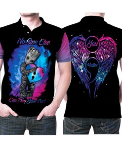 No One Else Can Play Your Part You Matter Groot And Hug Angel Wings Gift For Yourself Groot Fans Polo Shirt All Over Print Shirt 3d T-shirt