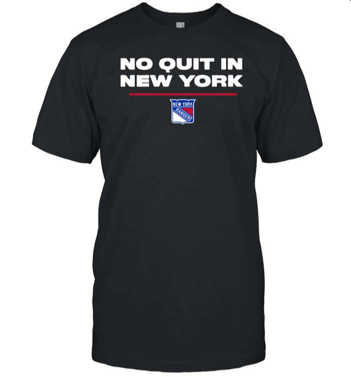 No Quit In New York Rangers T-Shirt