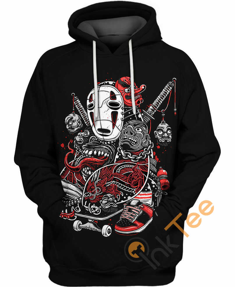 No-face Sport All Over Print Hoodie 3D