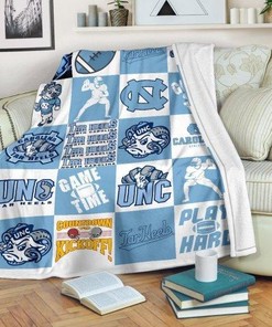 North Carolina Tar Heels Premium Blanket for Home Décor