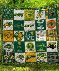 North Dakota State Bion Ncaa Collection Collected Quilt Blanket Bedding Set