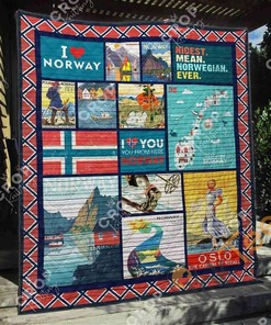 Norway 1 Quilt Blanket Bedding Set