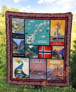 Norway Quilt Blanket Bedding Set