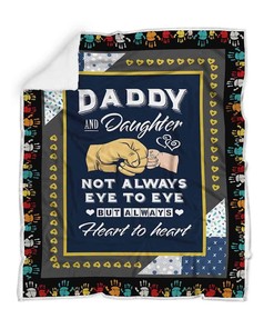 Not Always Eye To Eye But Always Heart To Heart Quilt Blanket Bedding Set