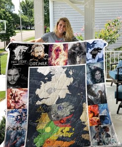 Not Today Game Of Thrones Quilt Blanket Bedding Set