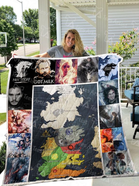 Not Today Game Of Thrones Quilt Blanket Bedding Set