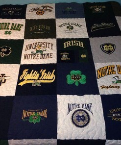 Notre Dame Quilt Blanket Pt27