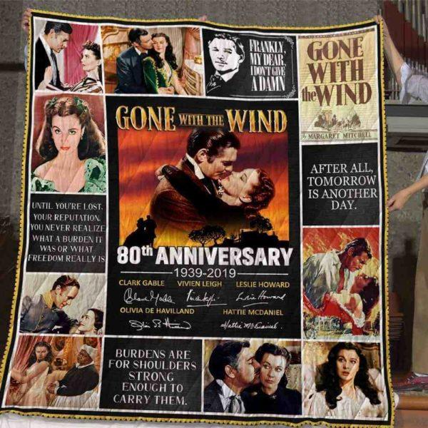 Novel Gone With The Wind Quilt Blanket Bedding Sets