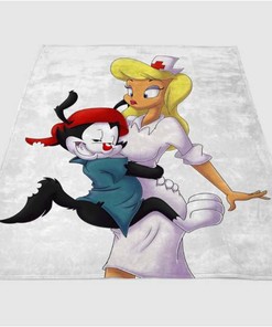 Nurse Animaniacs Sherpa Fleece Blanket Gifts for Family, for Couple