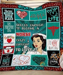 Nurse Life Quilt Blanket Bedding Set