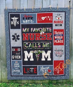 Nurse – Mom Quilt Blanket Bedding Set