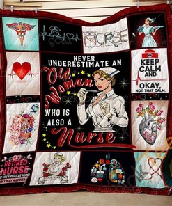 Nurse Quilt Blanket Bedding Set