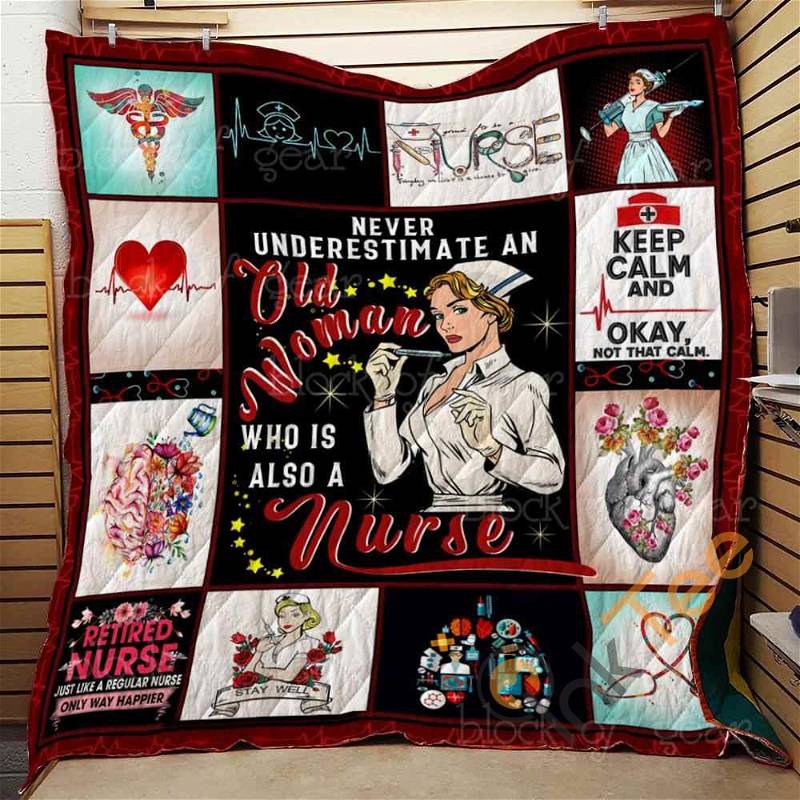 Nurse Quilt Blanket Bedding Set