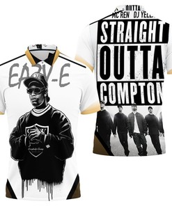 N.w.a Eazy E Straight Outta Compton 3D All Over Print Polo Shirt