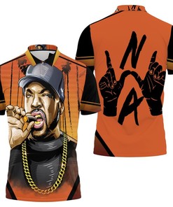 N.w.a Ice Cube Rapper 3D All Over Print Polo Shirt