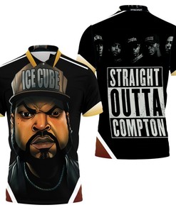 N.w.a Ice Cube Straight Outta Compton 3D All Over Print Polo Shirt