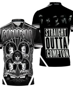 N.w.a. Straight Outta Compton Art Members Caricature Polo Shirt All Over Print Shirt 3d T-shirt