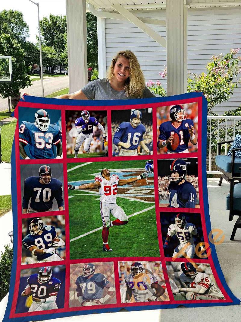 Nyg Legends 2 Quilt Blanket Bedding Set