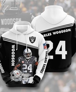 Oakland Raiders Custom Sport All Over Print Hoodie 3D 6