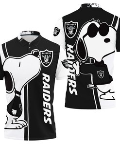 Oakland Raiders Snoopy Lover 3d Printed Polo Shirt All Over Print Shirt 3d T-shirt