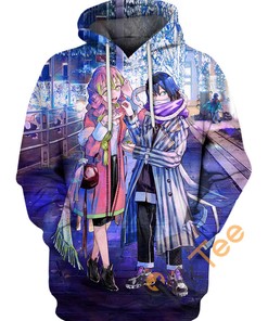 Obanai And Mitsuri Hoodie 3D