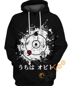 Obito Uchiha Kamui Hoodie 3D
