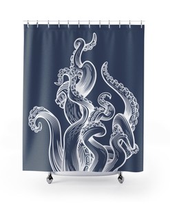 Octopus Tentacle Monster Shower Curtain