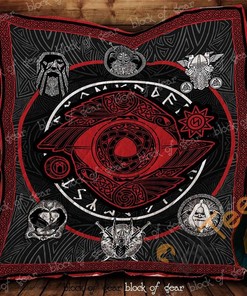 Odin’S Eye Quilt Blanket Bedding Set