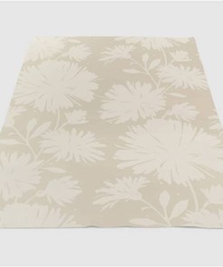 Off White Circle Sherpa Fleece Blanket Gifts for Family, for Couple