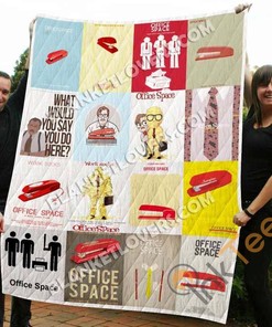 Office Space Quilt Blanket Bedding Set