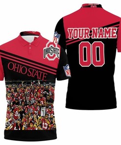 Ohio State Buckeyes All Players Champions Personalized 3D All Over Print Polo Shirt