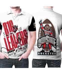 Ohio State Buckeyes B1g Leaders Nfl Football Team University 3d Designed Allover Gift For Buckeyes Fans Polo Shirt All Over Print Shirt 3d T-shirt