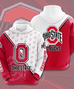 Ohio State Buckeyes Custom Sport All Over Print Hoodie 3D