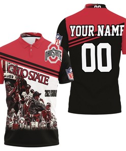 Ohio State University Football Ohio State Buckeyes 2021 Sugar Bowl Trailer Ncaa Champions Personalized 3D All Over Print Polo Shirt